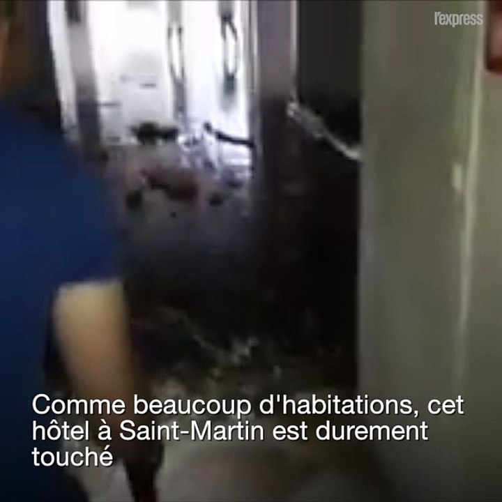 Ouragan Irma: des dégâts déjà importants à Saint-Barthélémy et Saint-Martin