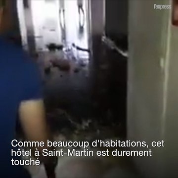 Ouragan Irma: des dégâts déjà importants à Saint-Barthélémy et Saint-Martin