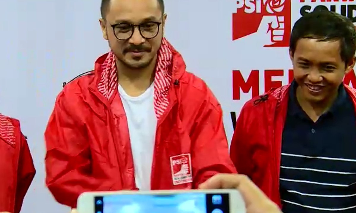 Giring Nidji Resmi Daftar Caleg Melalui PSI