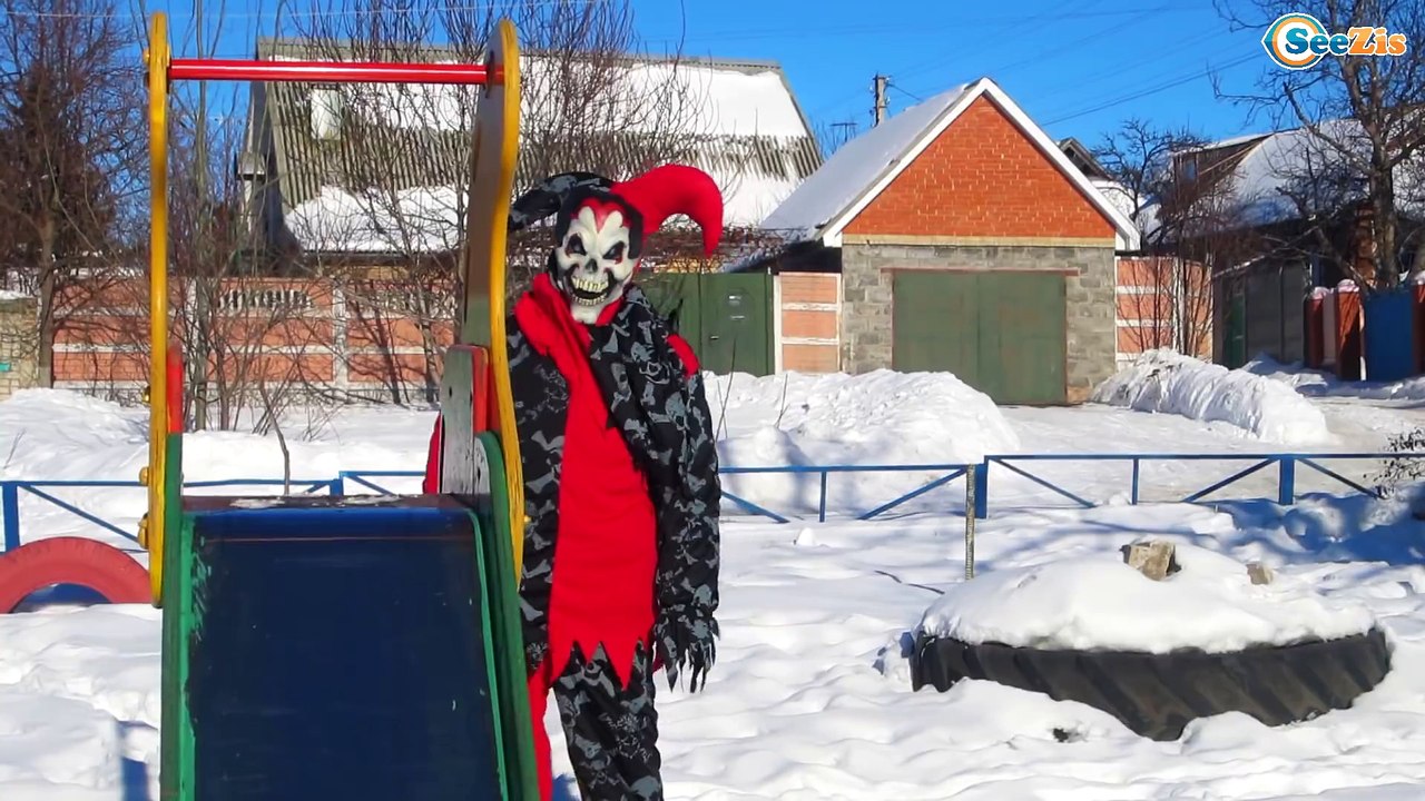 Страшный Клоун Преследует Игорька Scary Killer Clown КИЛЛЕР КЛОУН Видео для детей