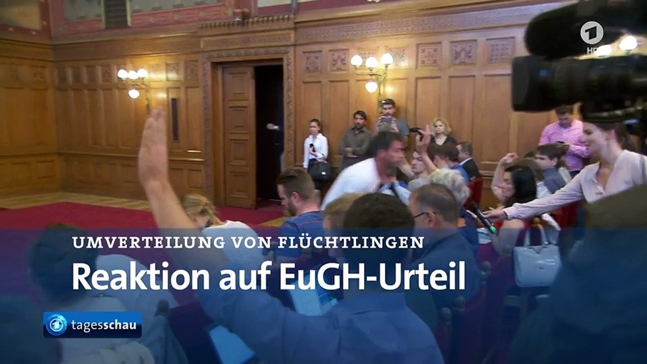 Tagesschau in 100 Sekunden 06. 09. 2017 (mit Jan Hofer), Teil 1