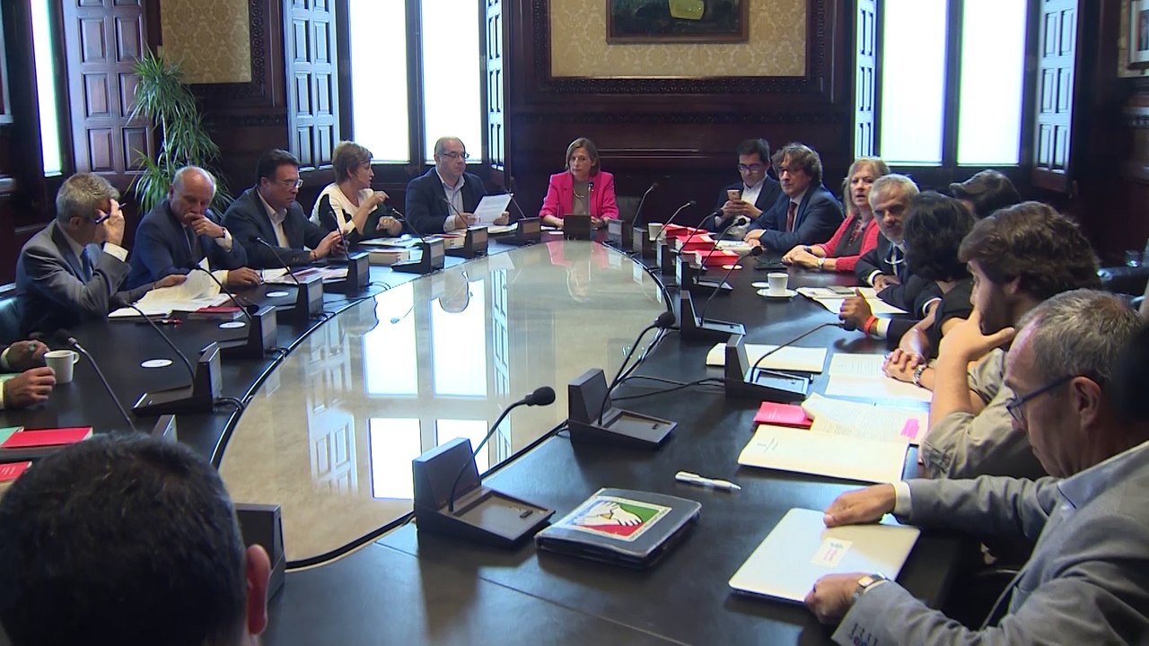 Tensión en el Parlament por la ley del referéndum