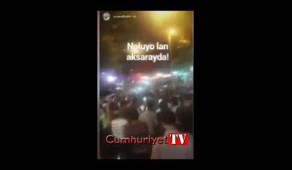 Suriye vatandaşlarının İstanbul’da Dünya Kupası kutlaması