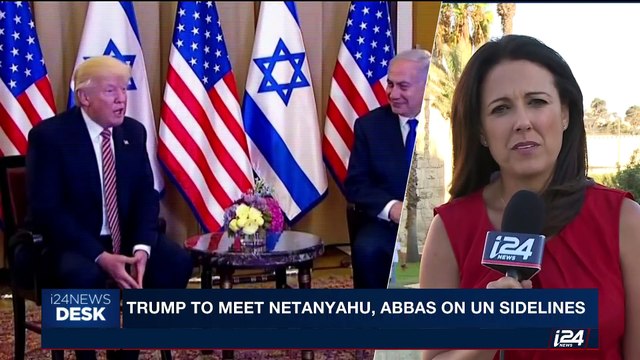 i24NEWS DESK | Trump to meet Netanyahu, Abbas on UN sidelines | Wednesday, September 6th 2017