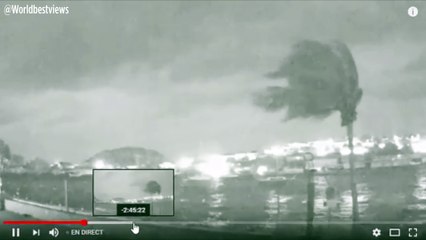 Irma : timelaps de l'ouragan