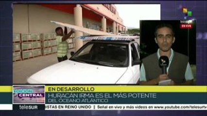 Huracán Irma es el más potente del Atlántico, podría superar a Katrina