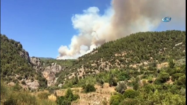 Alevlerin Yaklaştığı Zeytinköy Tahliye Ediliyor