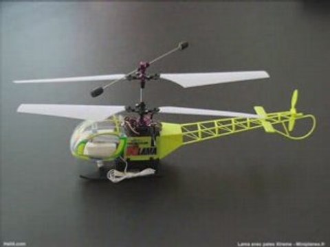 Hélico RC Lama Esky pales xtreme