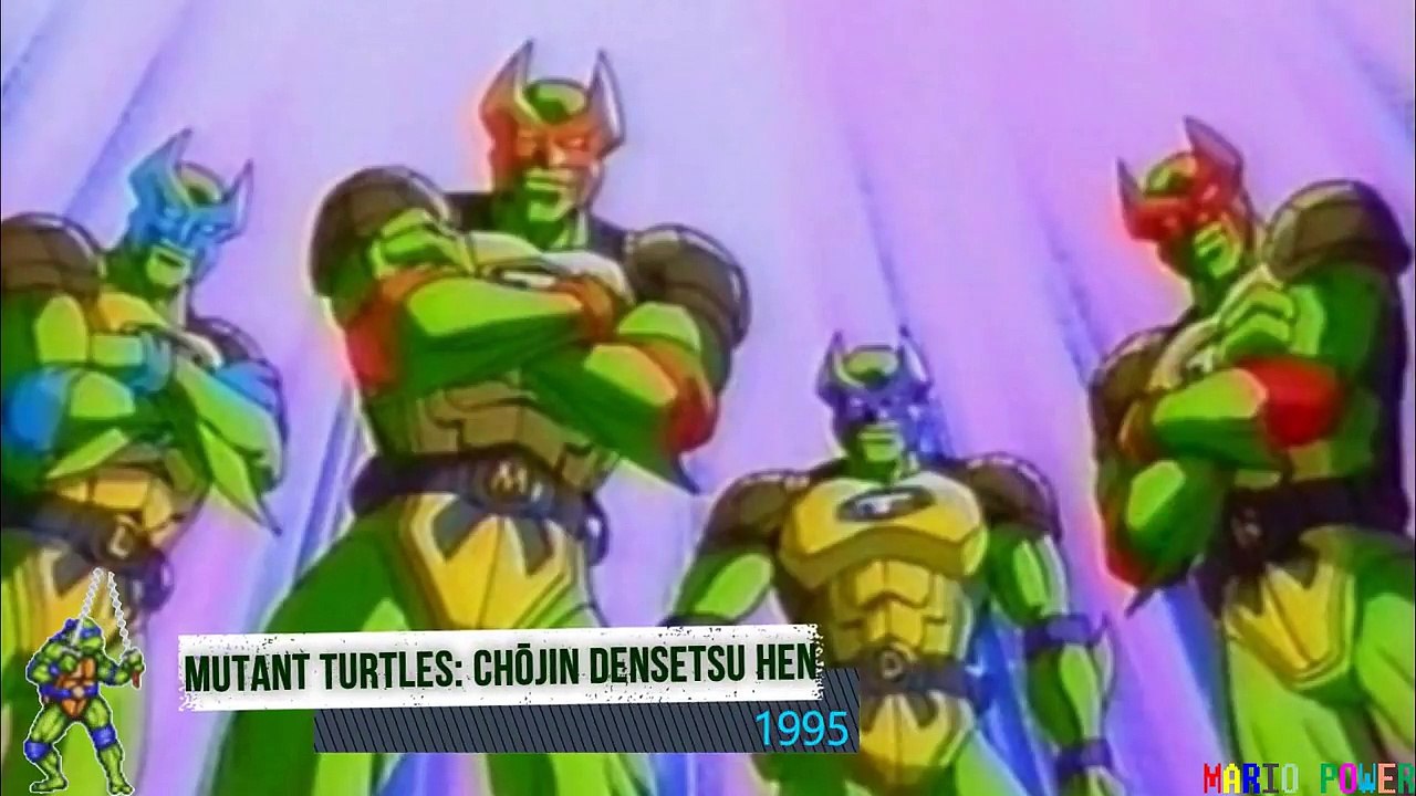 Teenage Mutant Ninja Turtles - Character Evolution