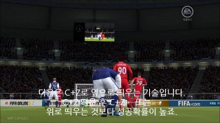 피파온라인 성공만 하면 지리는 개인기. C+Z 공띄우기 4가지 응용 [남발하면 욕먹는 개인기]