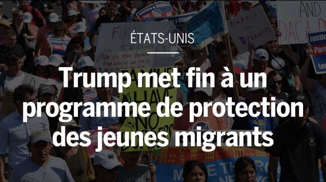 Manifestations contre la fin du programme de protection des jeunes migrants aux États-Unis