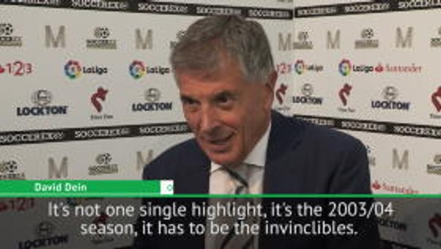 Invincibles season the best moment in Premier League history - Dein