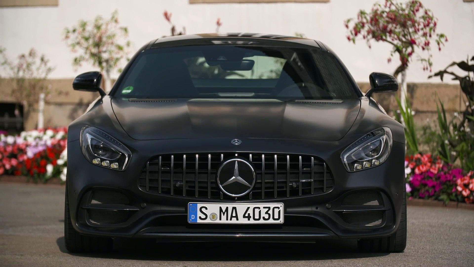 Mercedes Amg Gt C Edition 50 Designo Graphite Grey Magno Design Video Dailymotion
