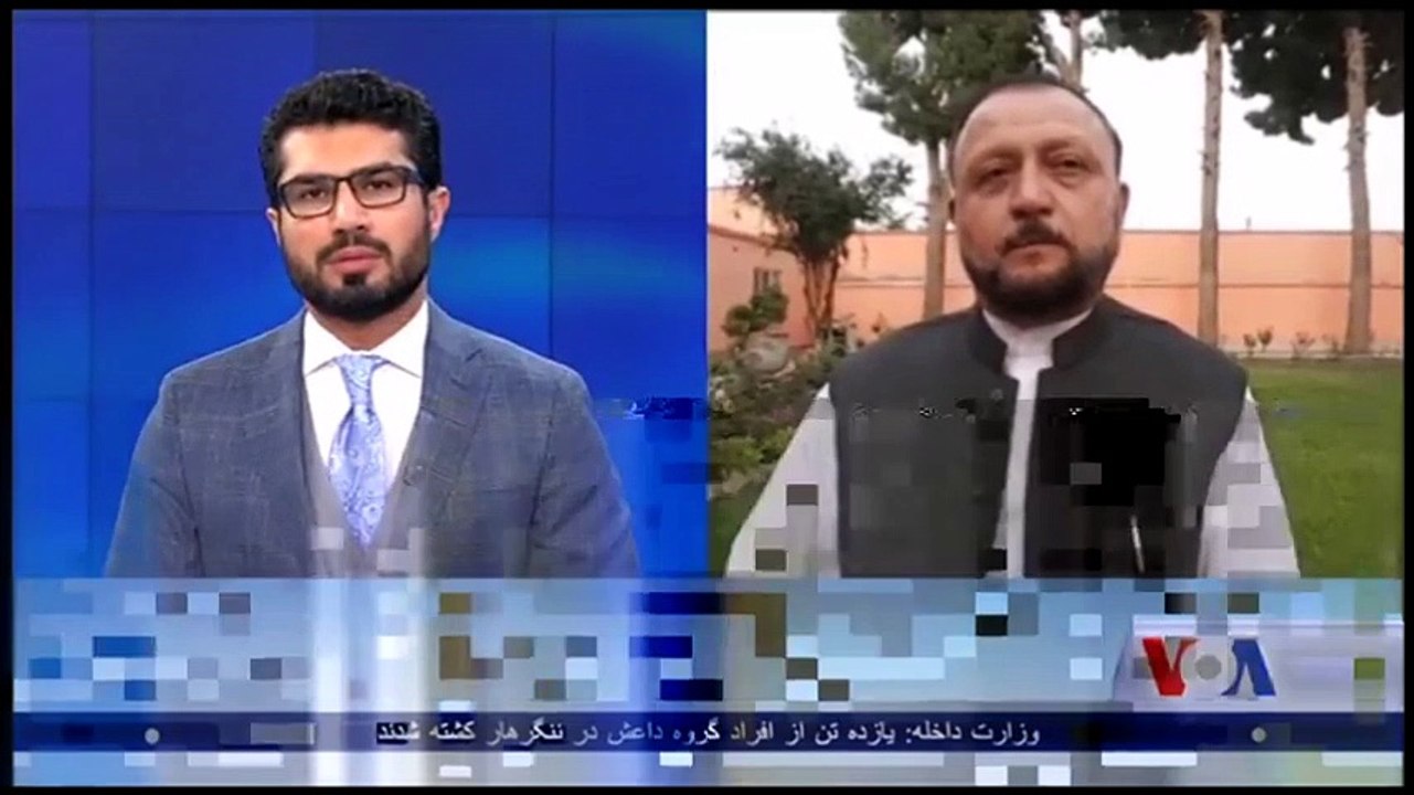 عاصم والی پروان درباره پخش اوراق تبلیغاتی در ولایت پروان سخن میگوید