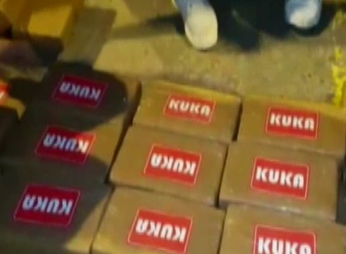 Una tonelada de cocaína fue decomisada en Machala, provincia de El Oro