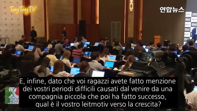 [SUB ITA] 170529 BTS BBMAs Press Conference - pt. 5