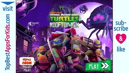 Androide aplicación juego encender mutante azotea correr suscribir joven para tortugas Ipad del ninja del tmnt