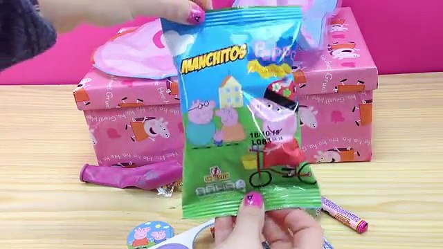Peppa Pig Caja con Juguetes y Huevos Sorpresa Peppa Pig Surprise Box - Juguetes de Peppa P