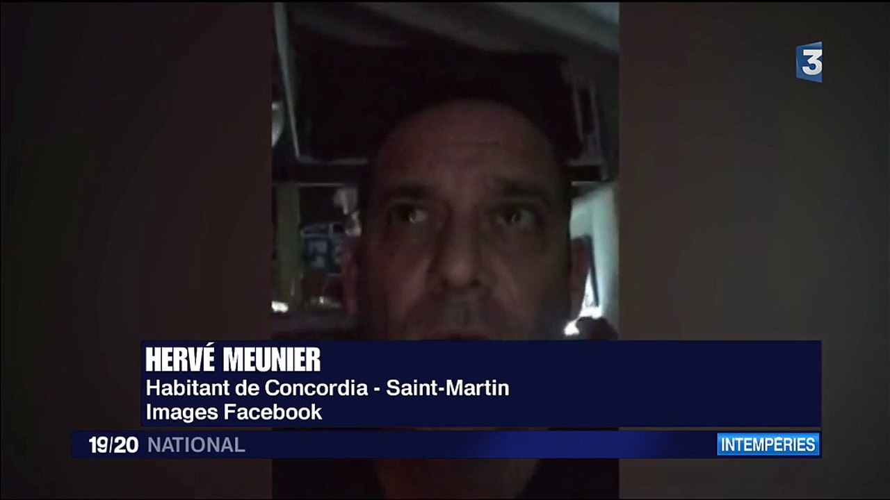 Ouragan Irma : des rafales sans précédent sur Saint-Martin et Saint-Barthélémy