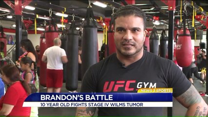 10-Year-Old Boy Battling Cancer Trains in Mixed Martial Arts
