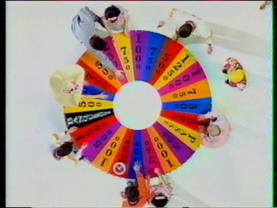 TF1 - Janvier 1996 - Générique "La Roue de la Fortune"