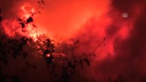 Menteşe'deki Orman Yangını - Evleri Yanan Vatandaşlara Erzak ve Malzeme Yardımı