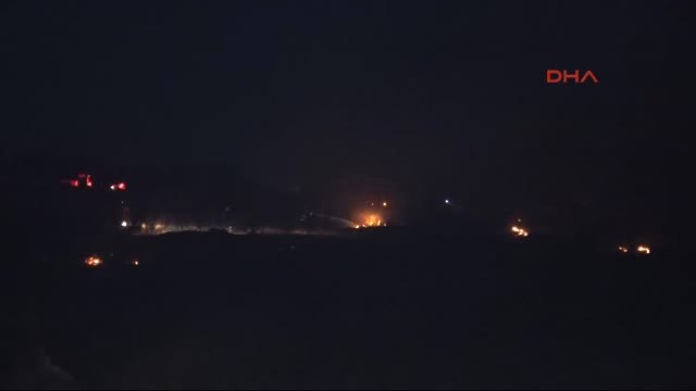 Antalya Sazlık Alanda Çıkan Yangın Korkuttu