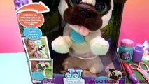 Et aboiement escroquerie avec chien amis sauteur J.-J. pupy FURREAL jouets / sa citrouille médicale pour les chiens