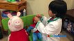 Dr. Minnie Farting Giant Bear Shot In Tummy Doctor Check Up Syringe Injection Pretend Play