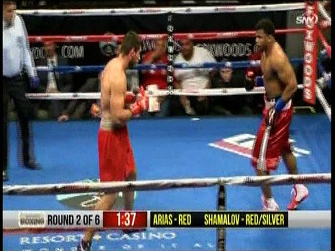 George Arias vs Ruslan Shamalov (03-06-2017) Full Fight