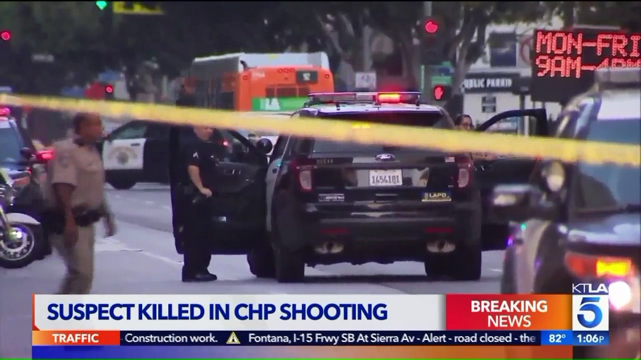 Man Killed by Officer After Entering Downtown L.A. Government Building, Threatening Employees