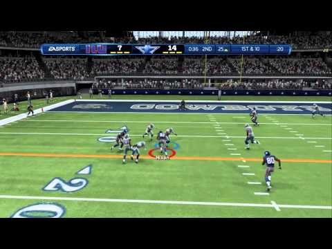 Madden 13 Online Ranked Game Play - 5 Points COWBOYS VS. GIANTS