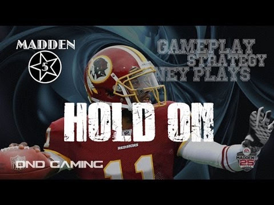 MADDEN 25 ONLINE GAMEPLAY - REDSKINS VS VIKINGS - HOLD ON ROBERT GRIFFIN 111
