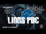 MADDEN 25 ONLINE GAME PLAY - DETROIT LIONS PLAYBOOK CHALLENGE