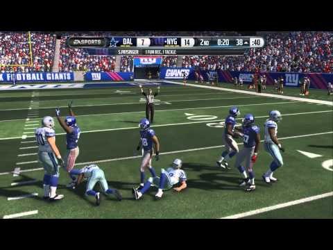 Madden 15 - Pass Balanced Playbook (for real) - New York Giants vs. Dallas Cowboys