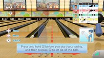 Bolos jugabilidad en línea alfiler pino Deportes Wii club 100 3 jugadores hd
