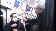 【老害】電車でガチギレ発狂するキチガイ爺さん【じじい】