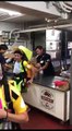 Jingu Stadium Beer Girl Gets Super Fast Keg Swap