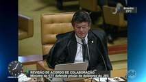 Ministro Luiz Fux defende prisão de delatores da JBS