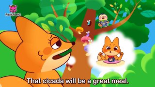 The Cicada and the Fox _ Aesop's Fables _ Pinkfong Story Time for Children-wh1zBjZoW20