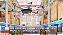 Drone ini membantu melacak persediaan barang - TomoNews