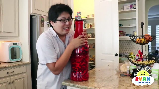 BAD KID Steals Giant Coke Candy M&M Skittles from Bad Daddy! Escape Jail IRL Family Fun Kids Pretend-yztH7GeN_J8