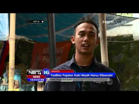 Tingkat Keselamatan Pejalan Kaki di Indonesia - NET16