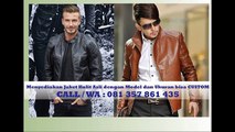 CAll _ WA 081 357 861 435 (TSEL) Jaket Kulit Custom - YouTube