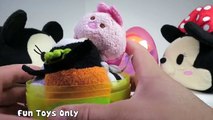 TSUM TSUM PLAY DOH SURPRISE EGG | Olaf Stitch Mickey Disney Frozen Elsa