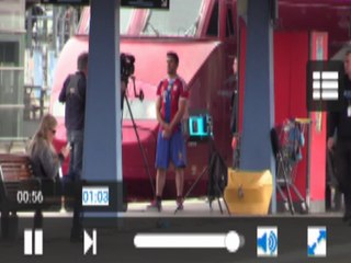 Clint Eastwood en gare d’Arras - Le réalisateur américain tourne sur les quais