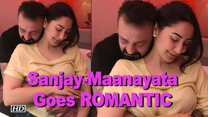 Sanjay Dutt GOES ROMANTIC with wifey Maanayata Dutt