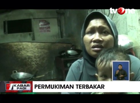 Ratusan Rumah Warga di Cilegon Ludes Terbakar