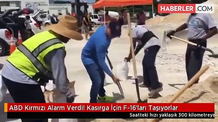 ABD Kırmızı Alarm Verdi! Kasırga İçin F-16'ları Taşıyorlar