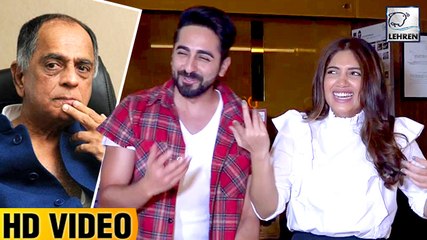 Ayushmann & Bhumi Pednekar's FUNNY Reaction On Pahlaj Nihalani's 'Julie 2'